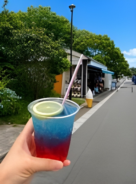 マジックアワーソーダ（イメージ）  
