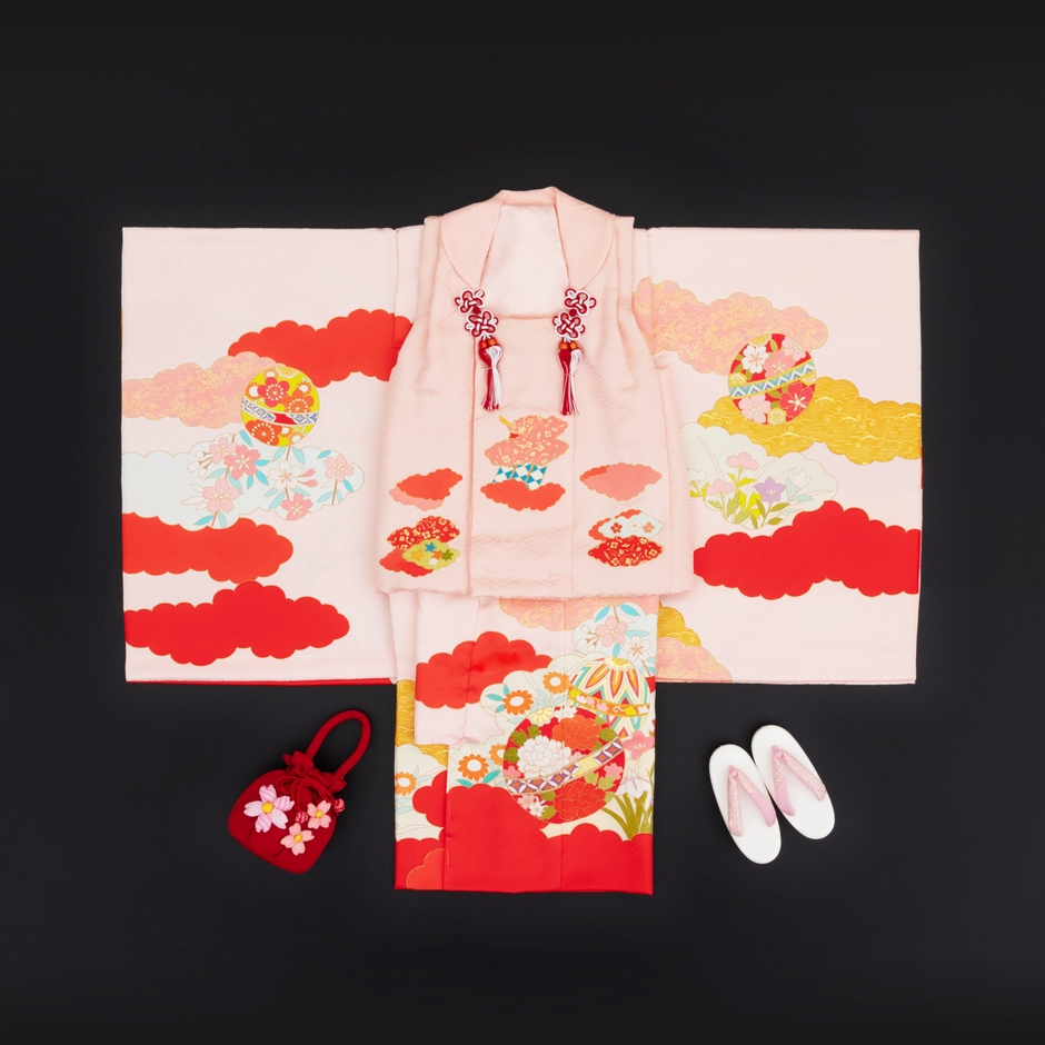 女児三つ参りコーディネート