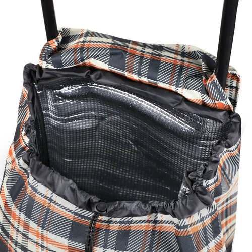 「ショッピングカート Check」バッグは保冷機能付き！