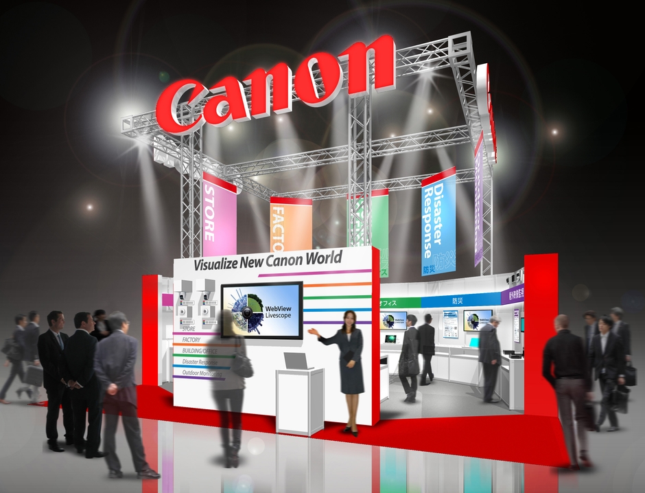 キヤノンブースのイメージ図
