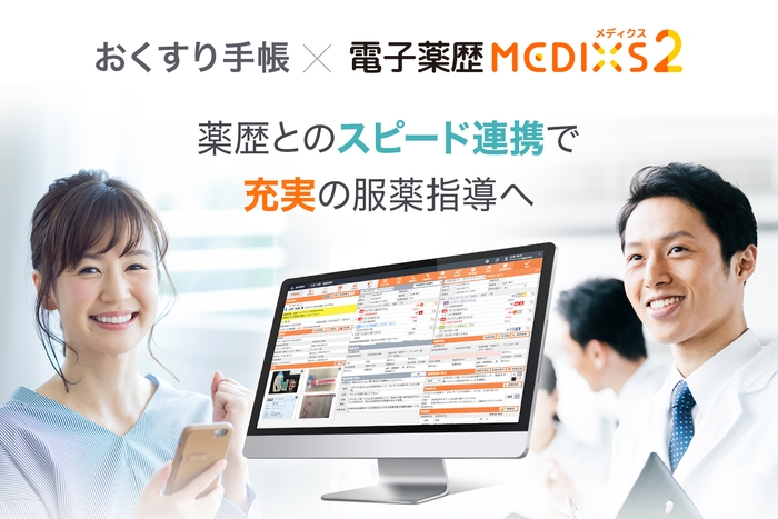 薬歴とのスピード連携で充実の服薬指導へ