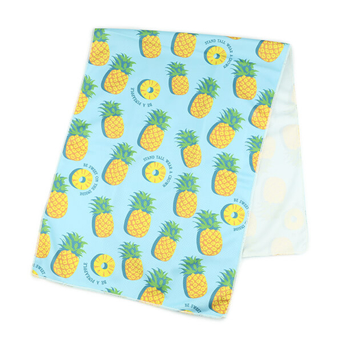 「クールタオル Pineapple LBL」価格：319円／サイズ：各W80×H30cm