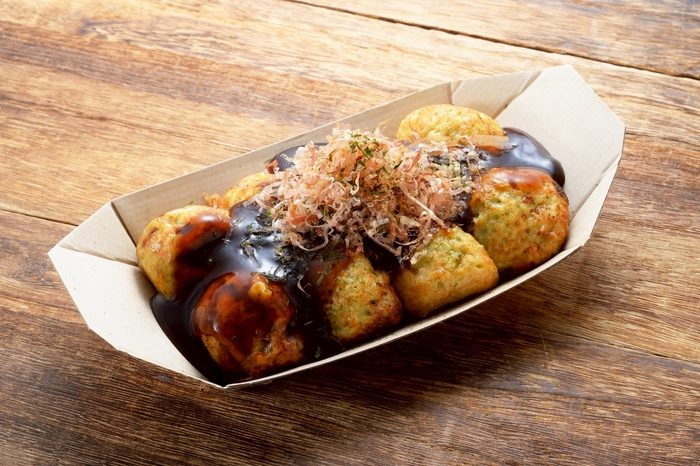 自家製どっぷりソースたこ焼き(8個)