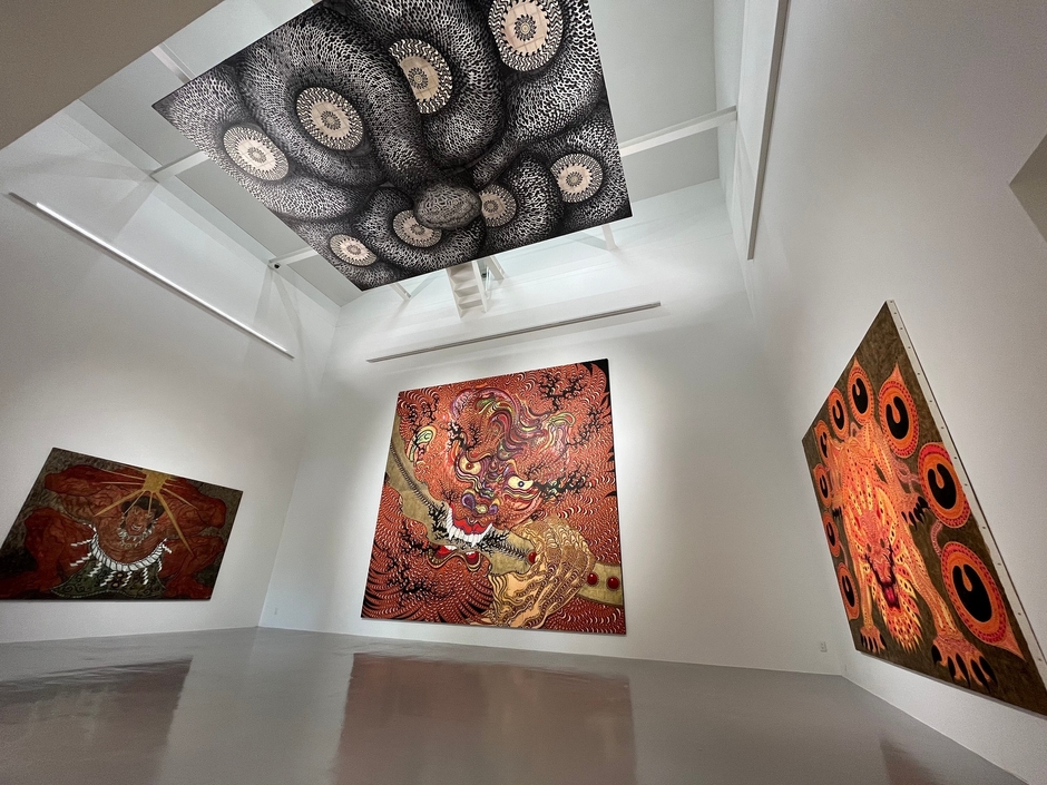 山鬼ホール 展示風景