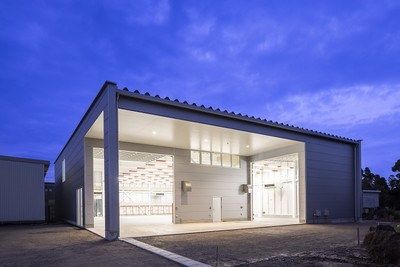 工場リニューアル後の新建物