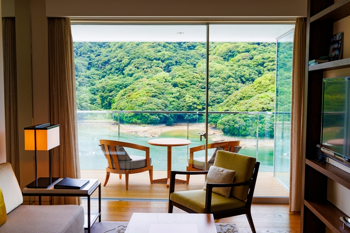 部屋からの景色