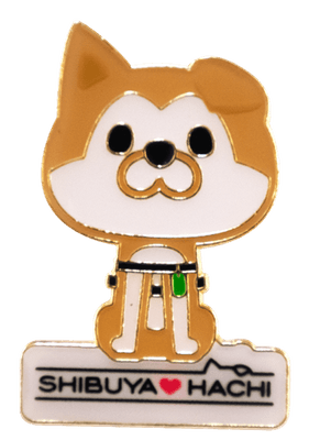 「SHIBUYA・HACHI」グッツ(ピンバッチ)