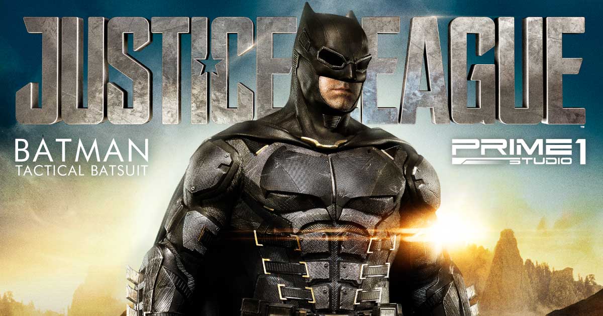 『ジャスティス・リーグ』より、強大な敵との最終対決に向かうべく 新たなスーツ「タクティカルスーツ」をまとった「バットマン」が商品化！ |  NEWSCAST