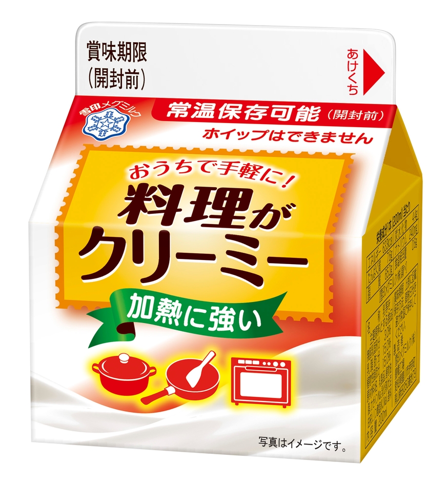 『料理がクリーミー』LL200ml(日本Ver.)