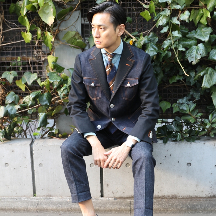 デニムスーツTHOMA