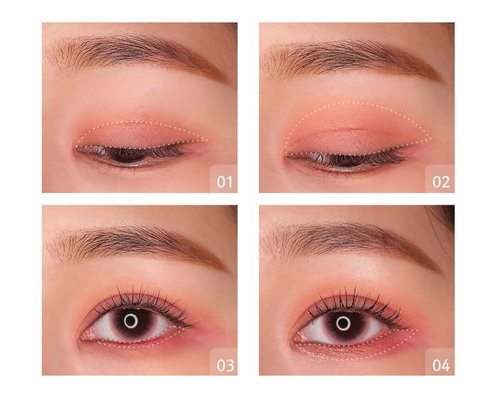 ピンクピーチメイク