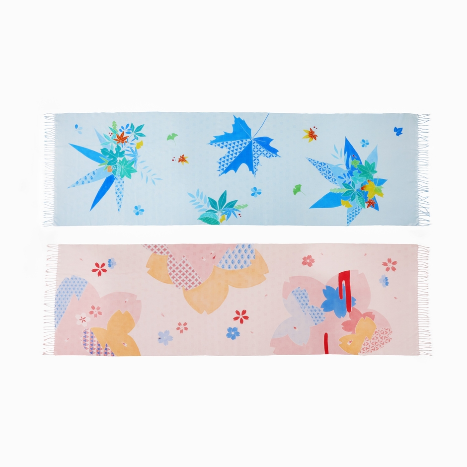 KIMONO ART YUZEN STOLE