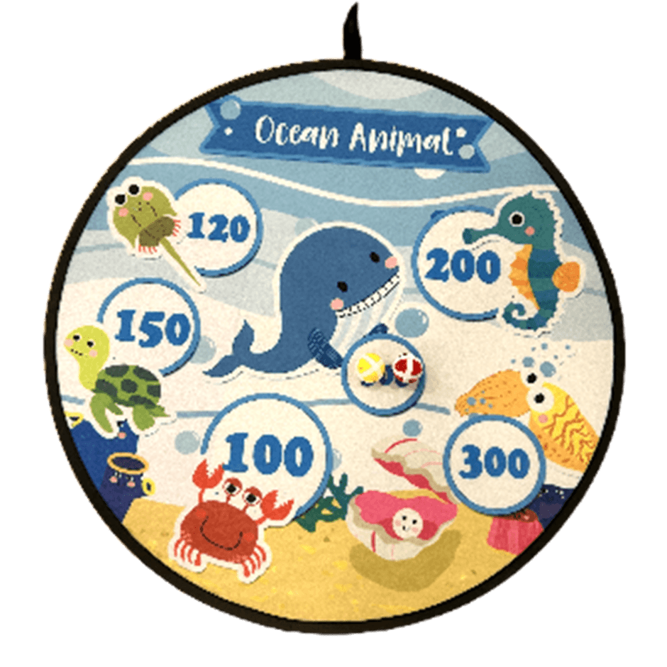 梨ゲット！ミニゲームのダーツ