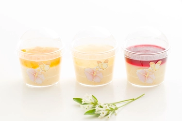 南風ガーデンの季節たより「蝶々のデザート」発売　 ハーブやフルーツ、カラー芋を素材にした 季節を楽しめるオリジナルデザート
