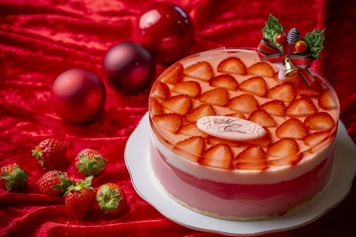 いちごのムースケーキ