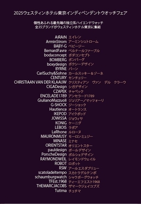 ブランド一覧