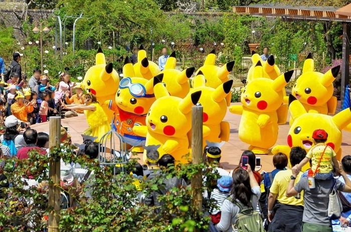 ピカチュウだらけの大行進