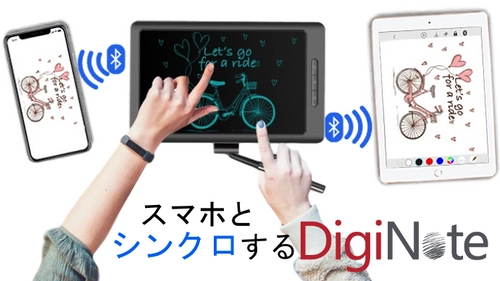 公開初日で目標達成率100％を達成！　スマホとシンクロする【DigiNote】７月３０日(木)まで「machi-ya」にて公開中