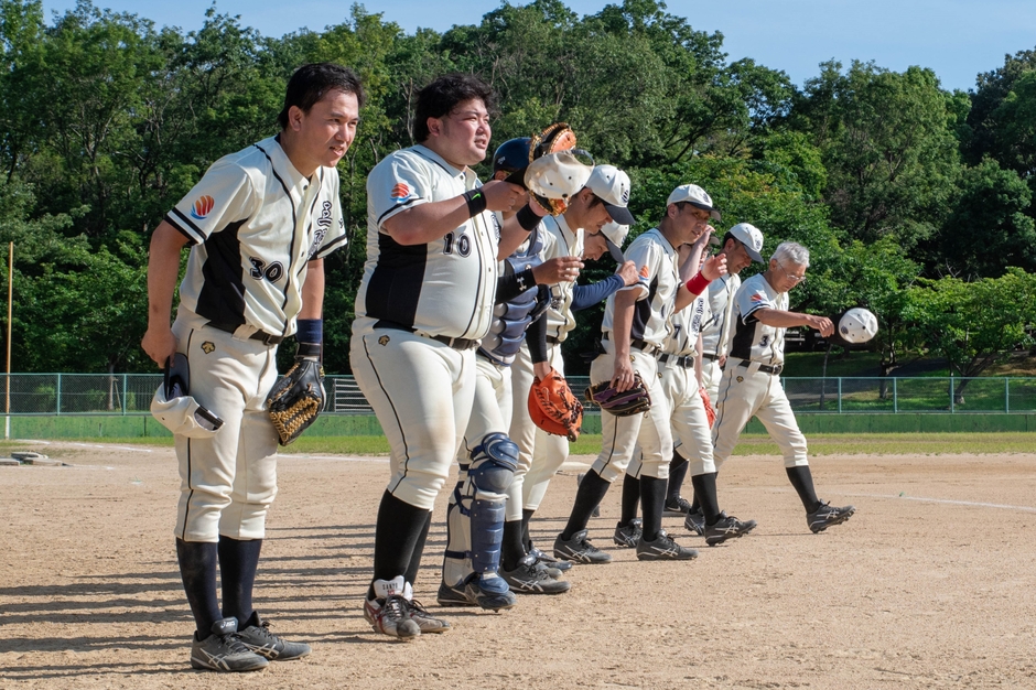 最高齢72歳の三陽工業軟式野球部