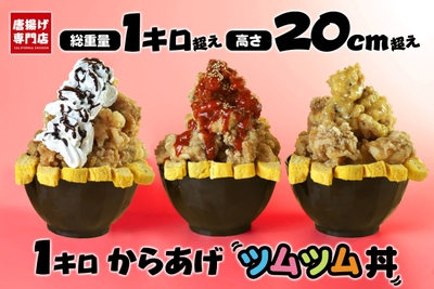 1キロからあげ ツムツム丼