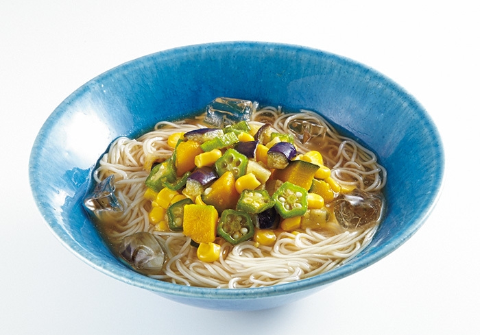 ＜池利＞具だくさん夏野菜素麺セット