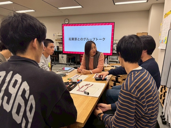 グループトークの様子