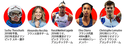プロアスリートからの高い支持