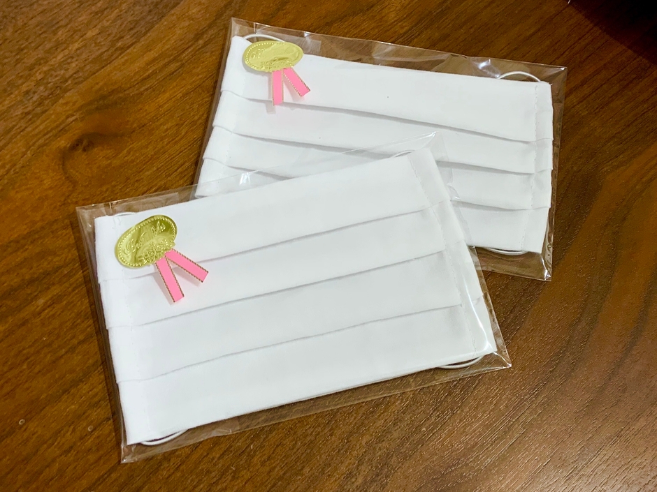 布マスクを1枚プレゼント