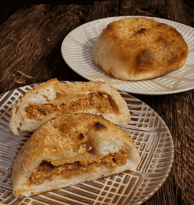 キーマカレーベーグル