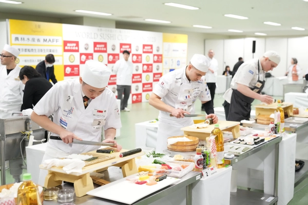 外国人すし職人が技を競うWORLD SUSHI CUP(R) JAPAN　 8月22日・23日にシーフードショー(東京ビッグサイト)で開催