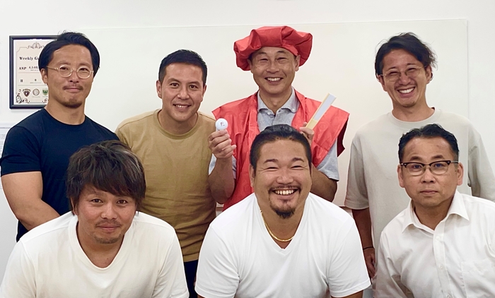 従業員の還暦祝い