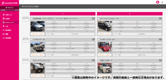 (図3)ユーカーオークション 表示画面 (詳細) 02