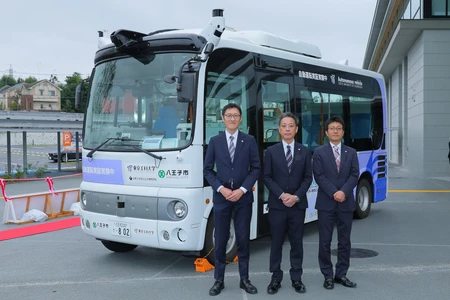 大新東、八王子市・東京工科大学の自動運転バス実証実験に運行事業者として参画