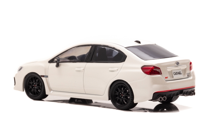 スバル WRX STI Type RA-R (VAB) 2018 Crystal White Pearl:左後