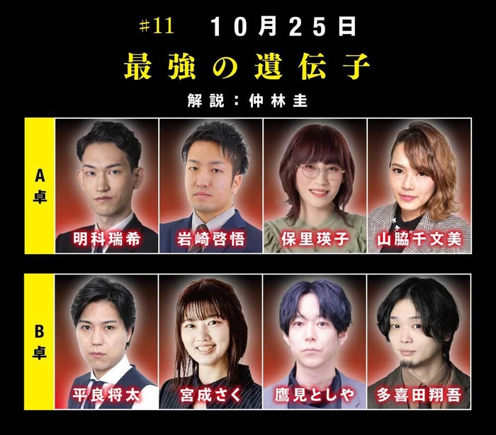 #11 10月25日「最強の遺伝子」