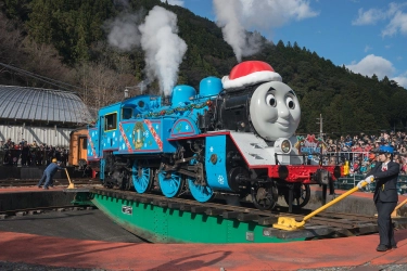 きかんしゃトーマス公式イベント　Day out with Thomas 　2017年も大井川鐵道でクリスマス特別運転を実施