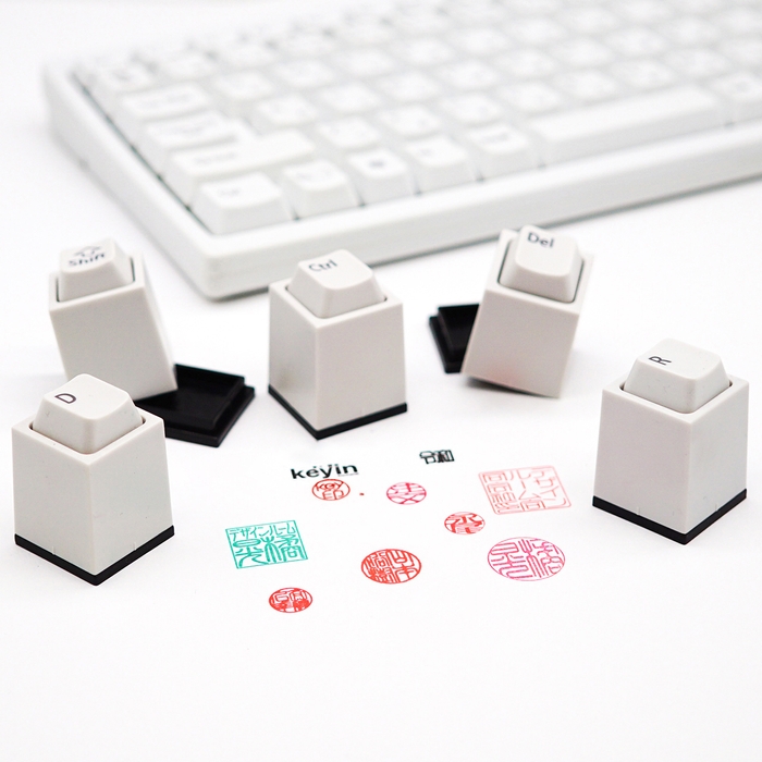 いろいろな色、形、書体を選べる https://www.keyin.jp/