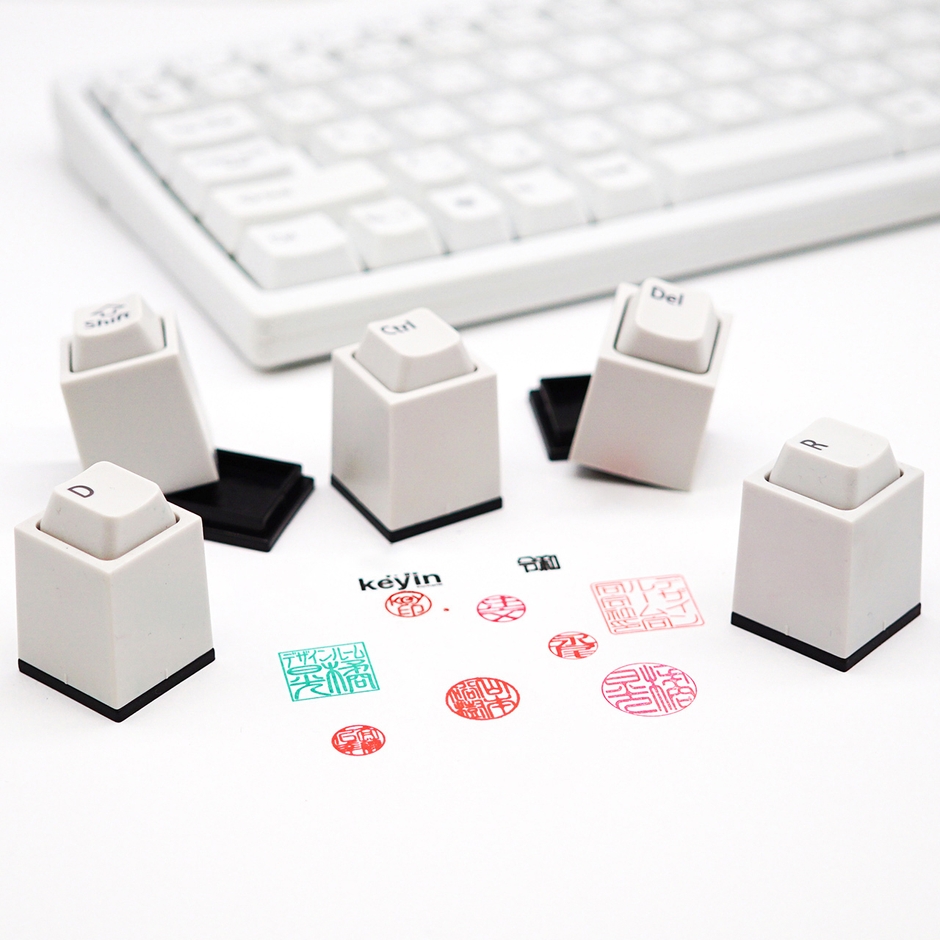 いろいろな色、形、書体を選べる https://www.keyin.jp/