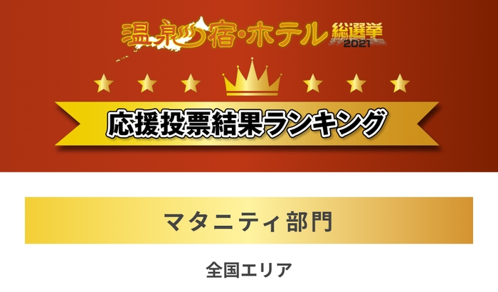 温泉宿ホテル総選挙 部門