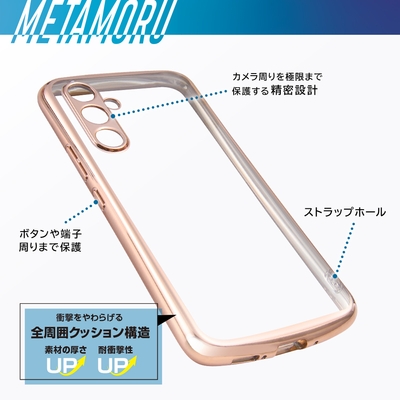 耐衝撃 TPUソフトケース METAMORU_仕様