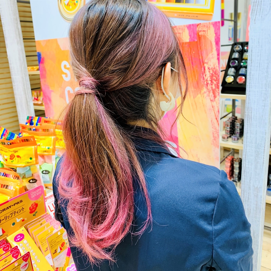 ヘアカラーアレンジ 6
