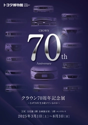 トヨタ博物館 企画展、3月1日より開催！ 「クラウン70周年記念展～なぜ70年生き続けているのか～」