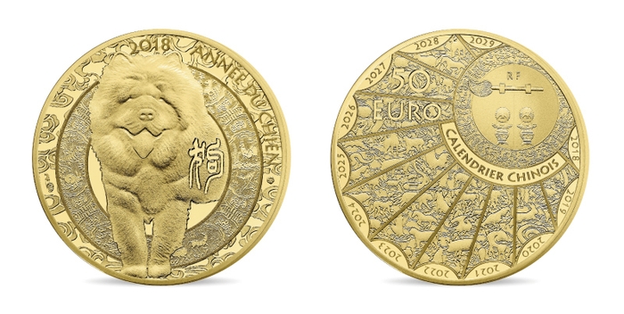 フランス 50ユーロ金貨
