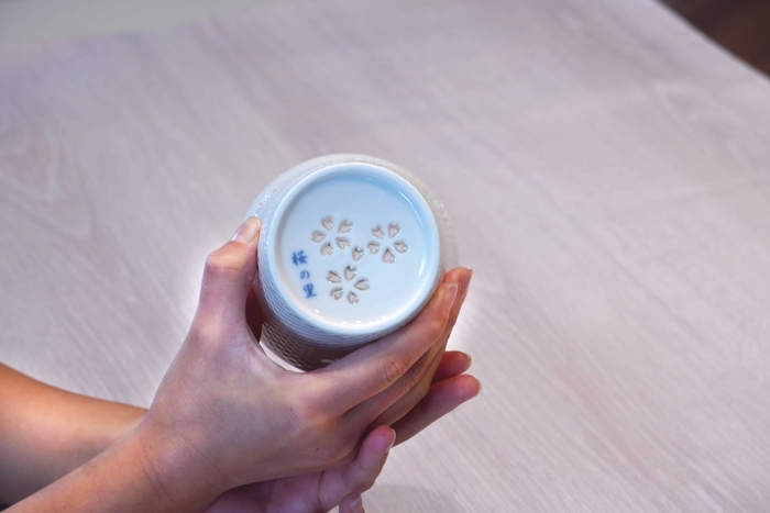 万華鏡ロックカップ 桜の里(底面)