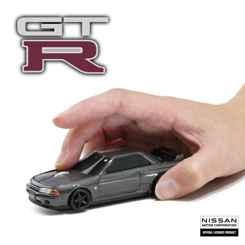 まるでミニカーな「日産スカイライン GT-R(BNR32)」型 無線マウス、Amazonで予約販売開始!