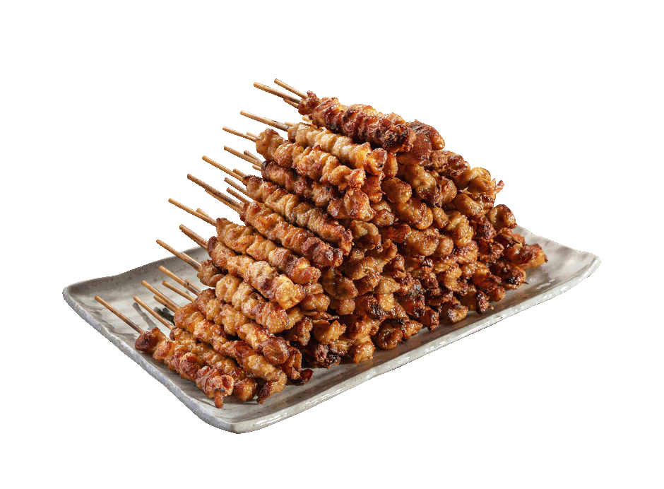 「とりかわ 竹乃屋」(福岡県)博多ぐるぐるとりかわ