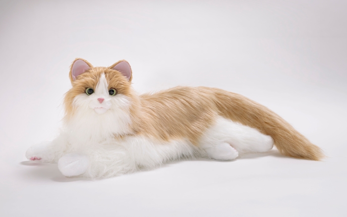 しっぽふりふり あまえんぼうねこちゃん ミックスブラウン_1