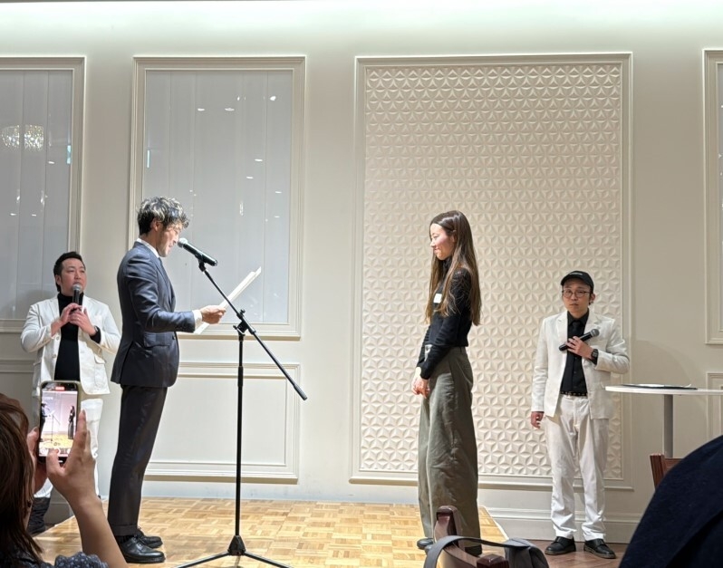 従業員懇親会時に実施したテナント表彰