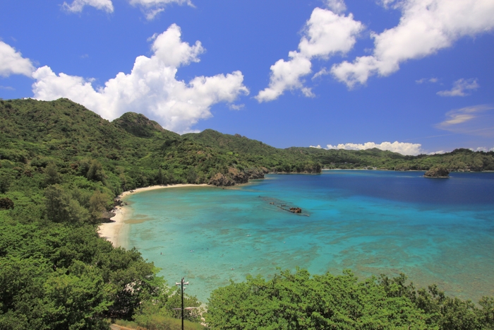 父島 境浦海岸