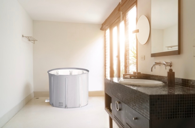 たためる水風呂＆サウナポンチョ 4